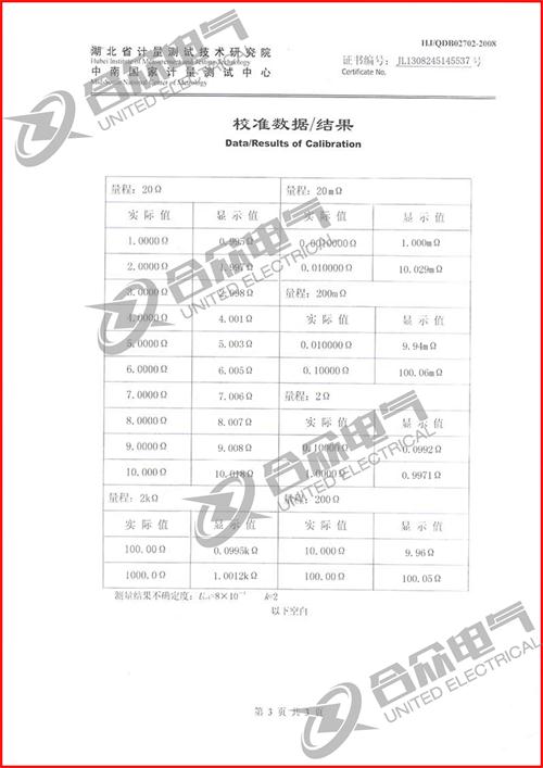 直流電阻快速測(cè)試儀，直流電阻測(cè)試儀 證書